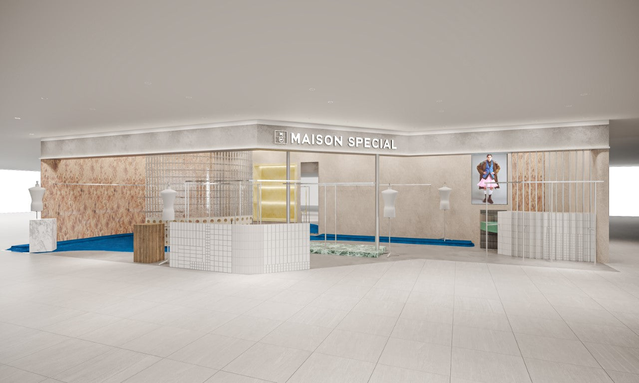 2023年3月11日（土） 関西初のMEN/UNISEX単独の館店『MAISON SPECIAL