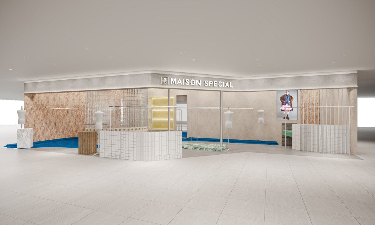 2023年3月11日(土) 関西初のMEN/UNISEX単独の館店『MAISON SPECIAL MENS大阪店』オープン