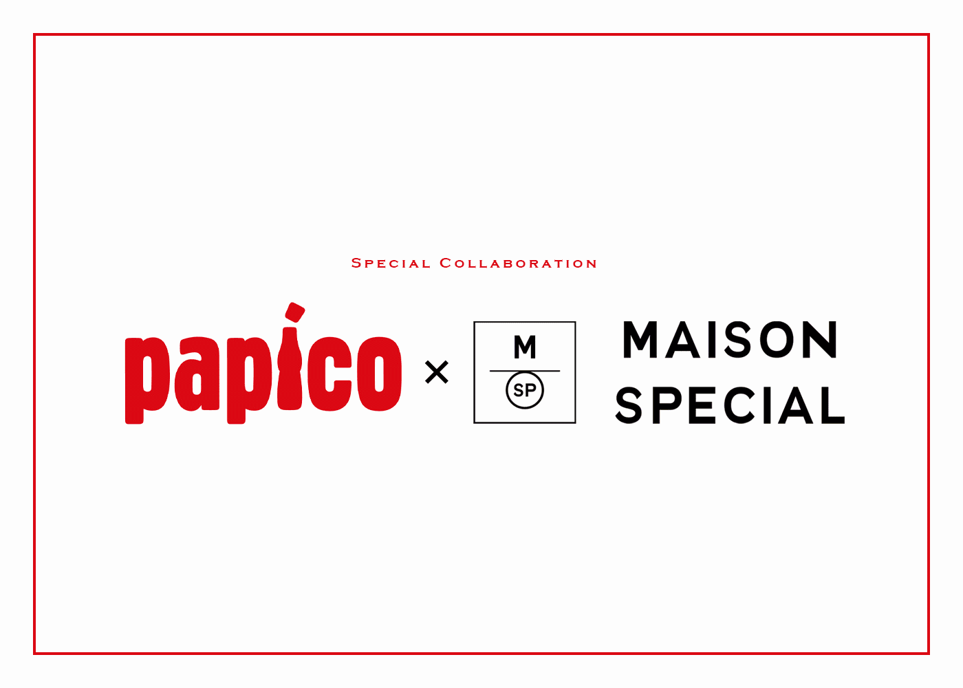 MAISON SPECIAL × Papico 7月1日(月)~ 7月31日(水) メゾンスペシャル限定デザインの パピコのサマーセーターが当たるキャンペーンを開催