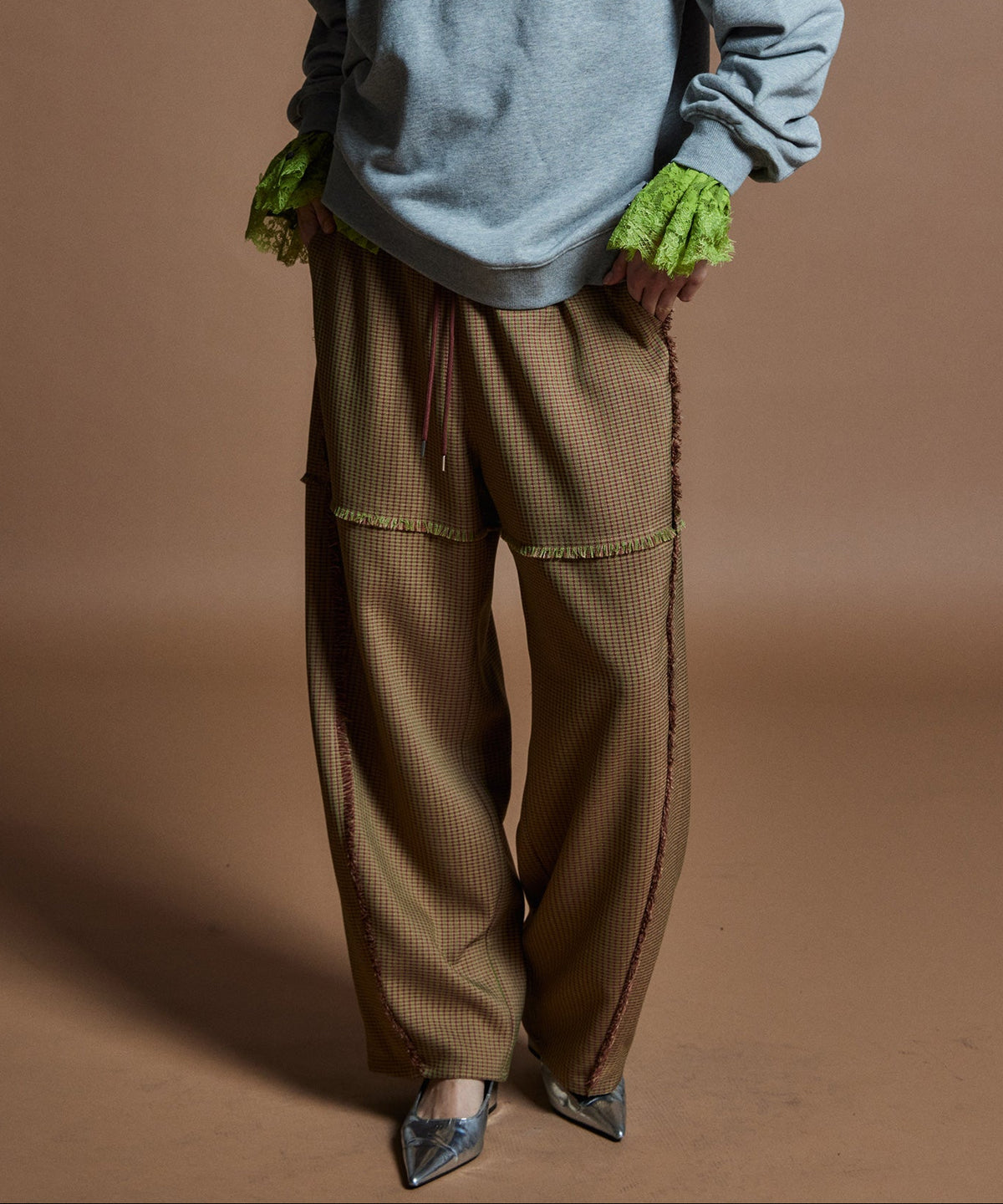 【26WINTER PRE-ORDER】Checked Pants