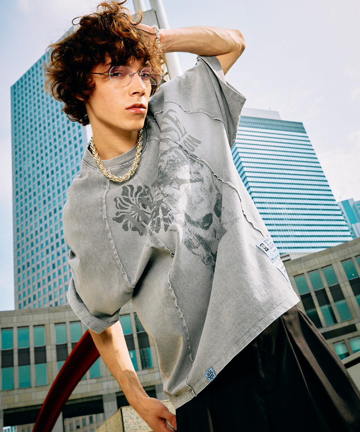 【Hypnose Association for MAISON SPECIAL】「Passion for Storytelling」Prime-Over Crew Neck T-Shirt