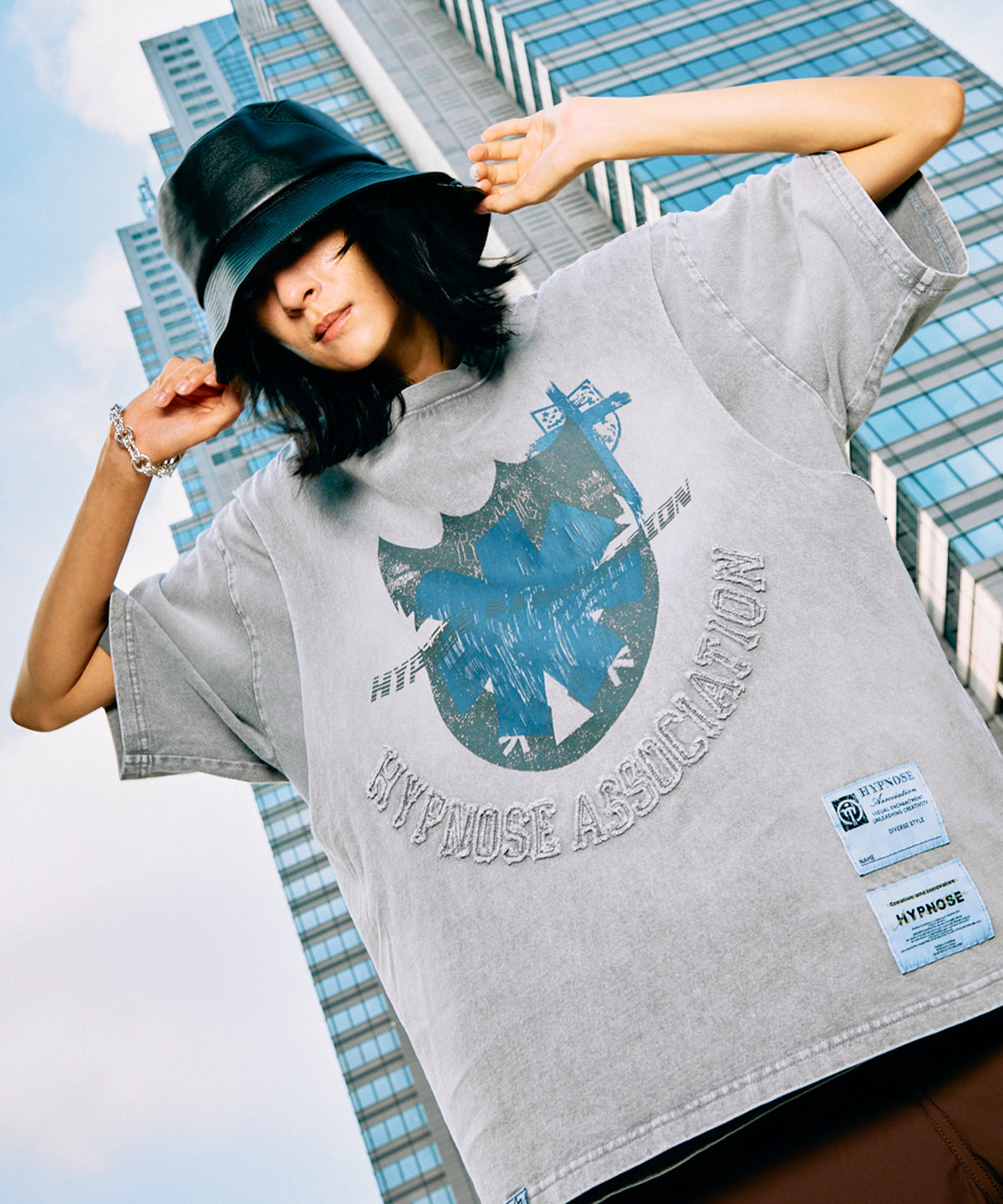 【Hypnose Association for MAISON SPECIAL】「Crest」Prime-Over Crew Neck Layering T-Shirt