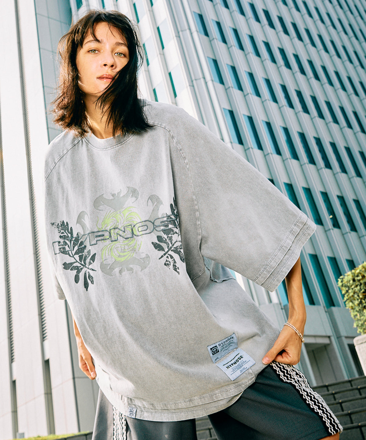 “Butterfly”Prime-Over Crew Neck T-Shirt