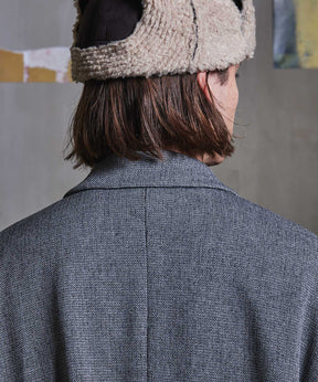 【SALE】Tweed Prime-Over Double Tailored Jacket