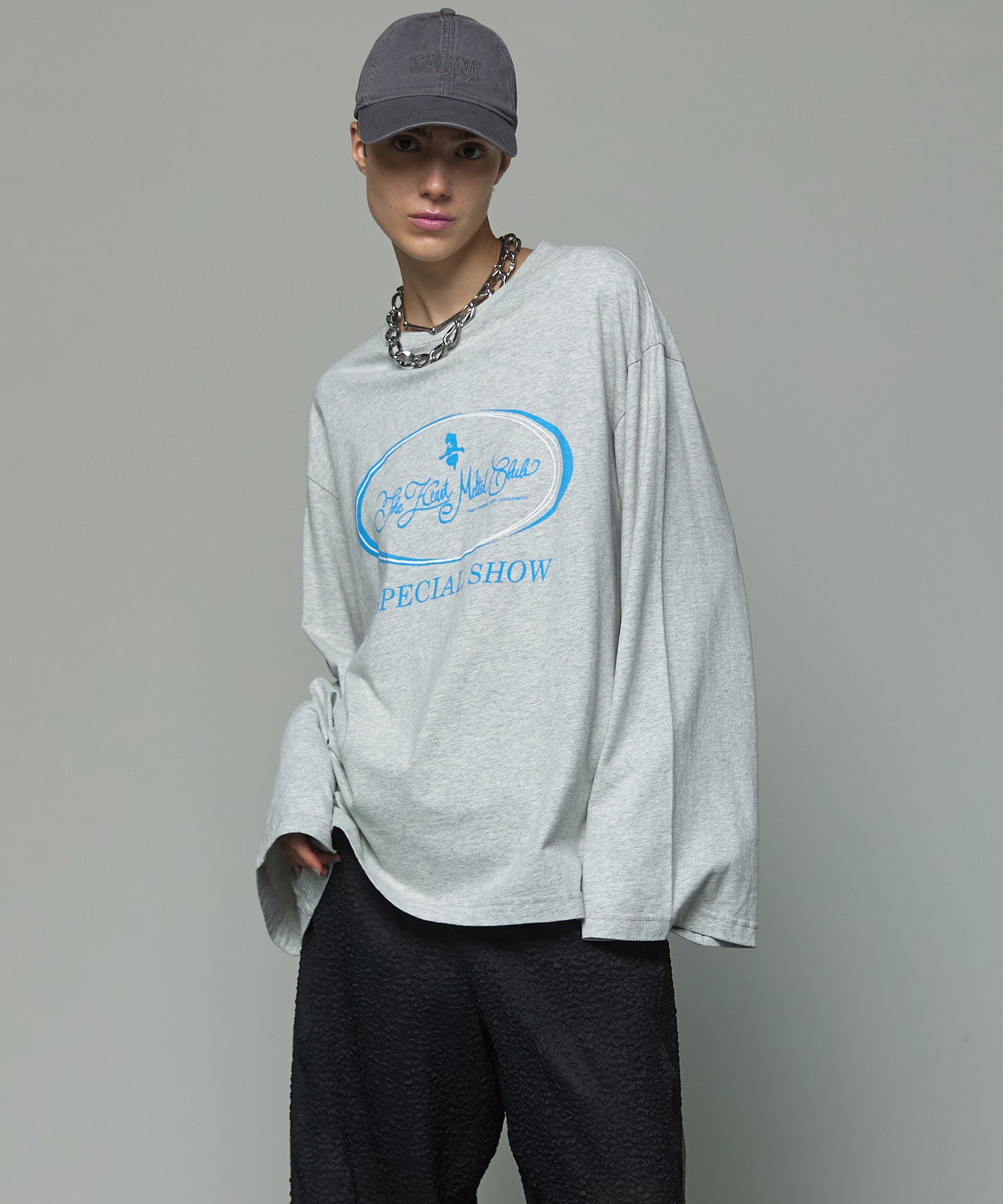 SALE】Heart Meltet Oversized T-shirt 