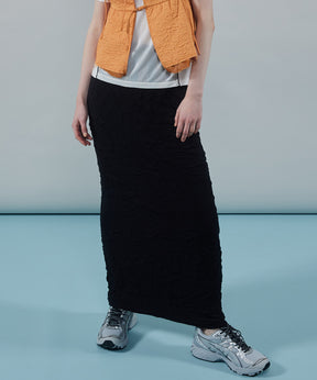 Bumpy Knit Tight Skirt