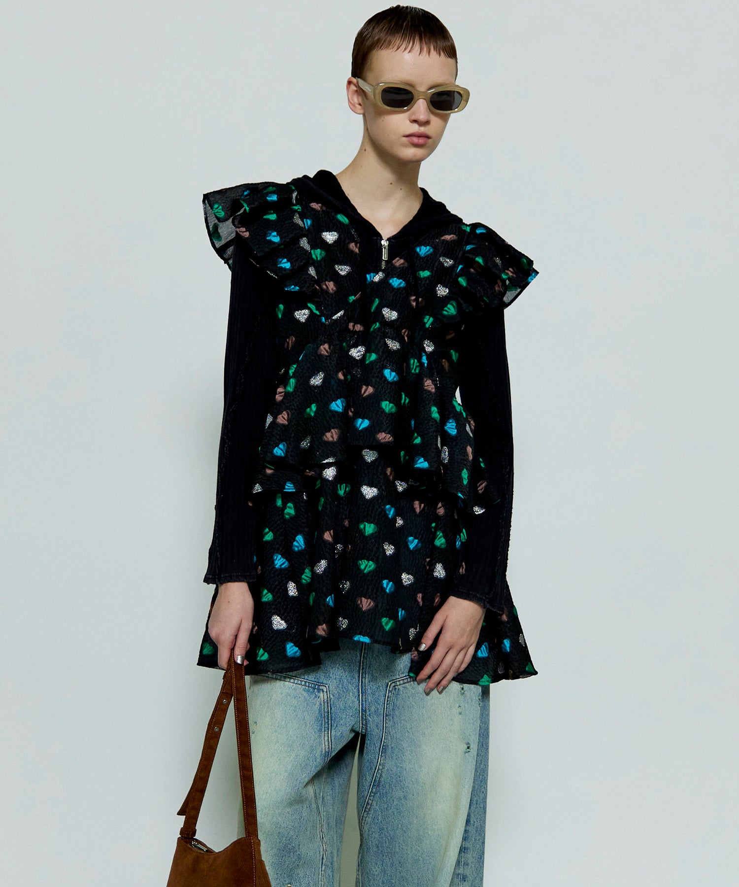 Heart Jacquard Tunic 