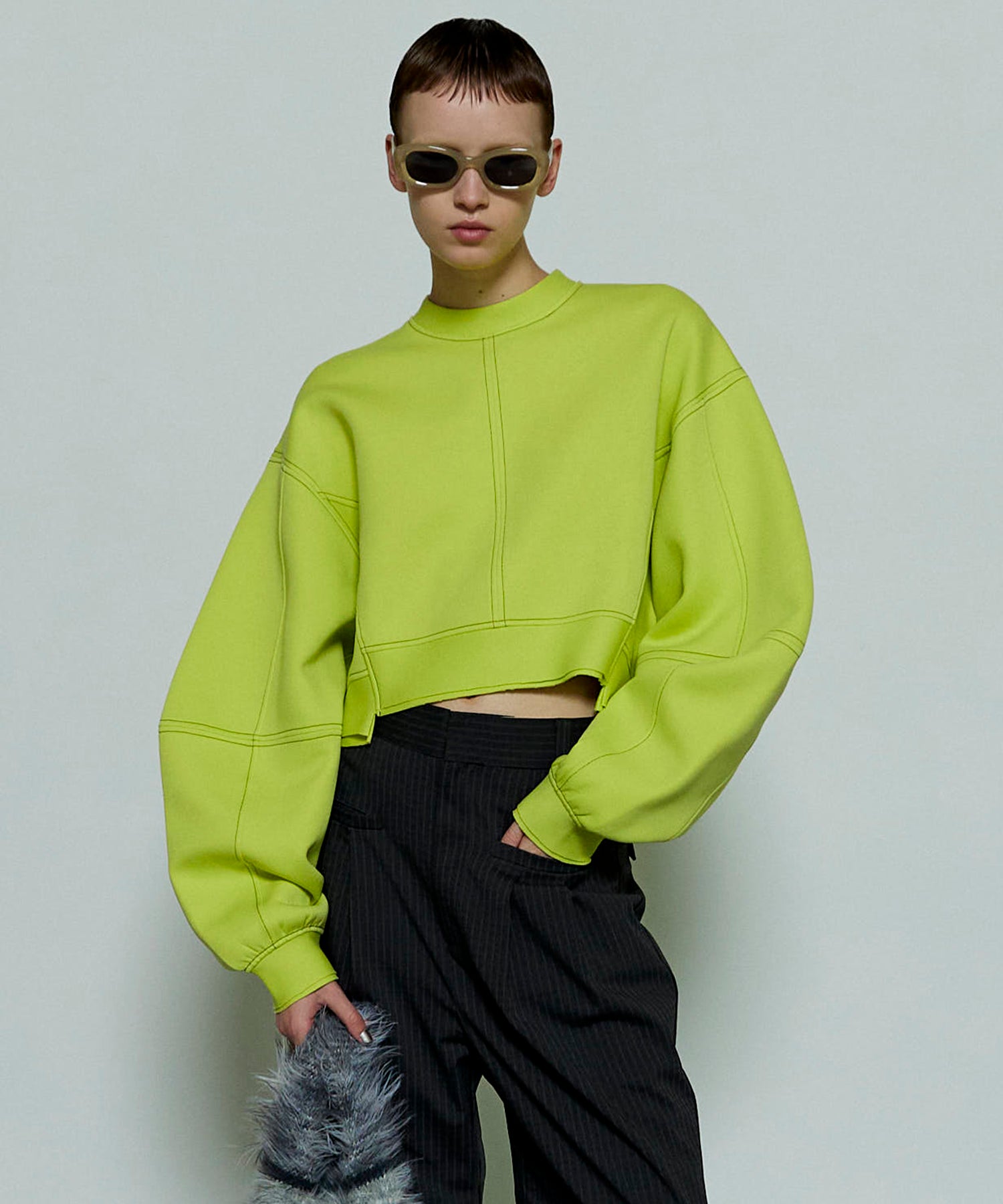 24AUTUMN PRE-ORDER】Balloon Sleeve Pullover 