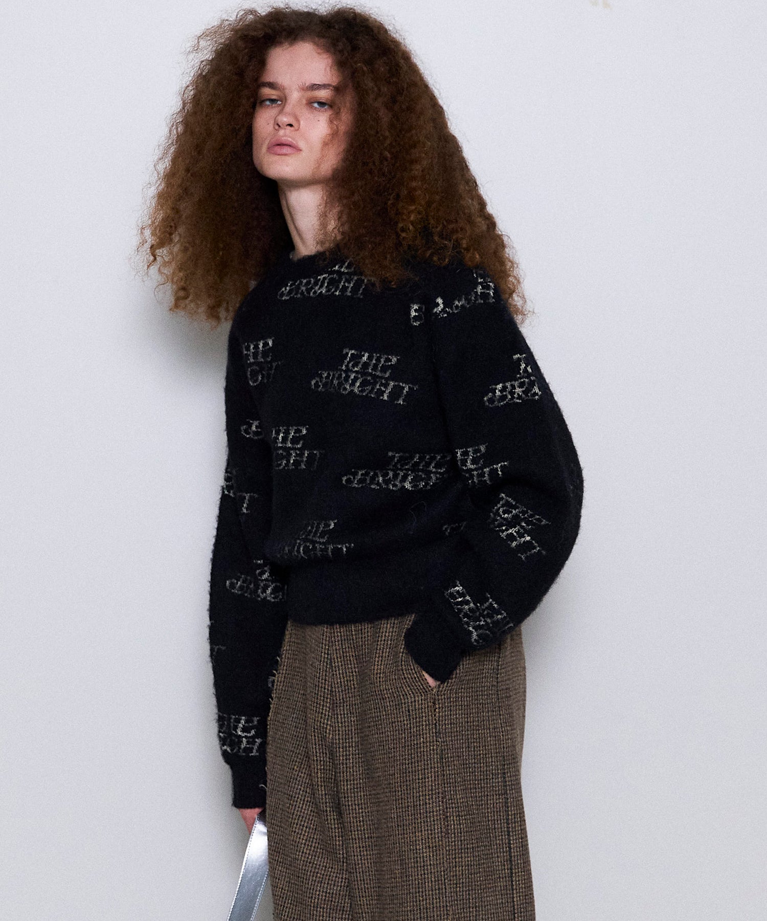 PRIDE プライド ロゴニット40 新品 SALE】BRIGHT Logo Knit Tops