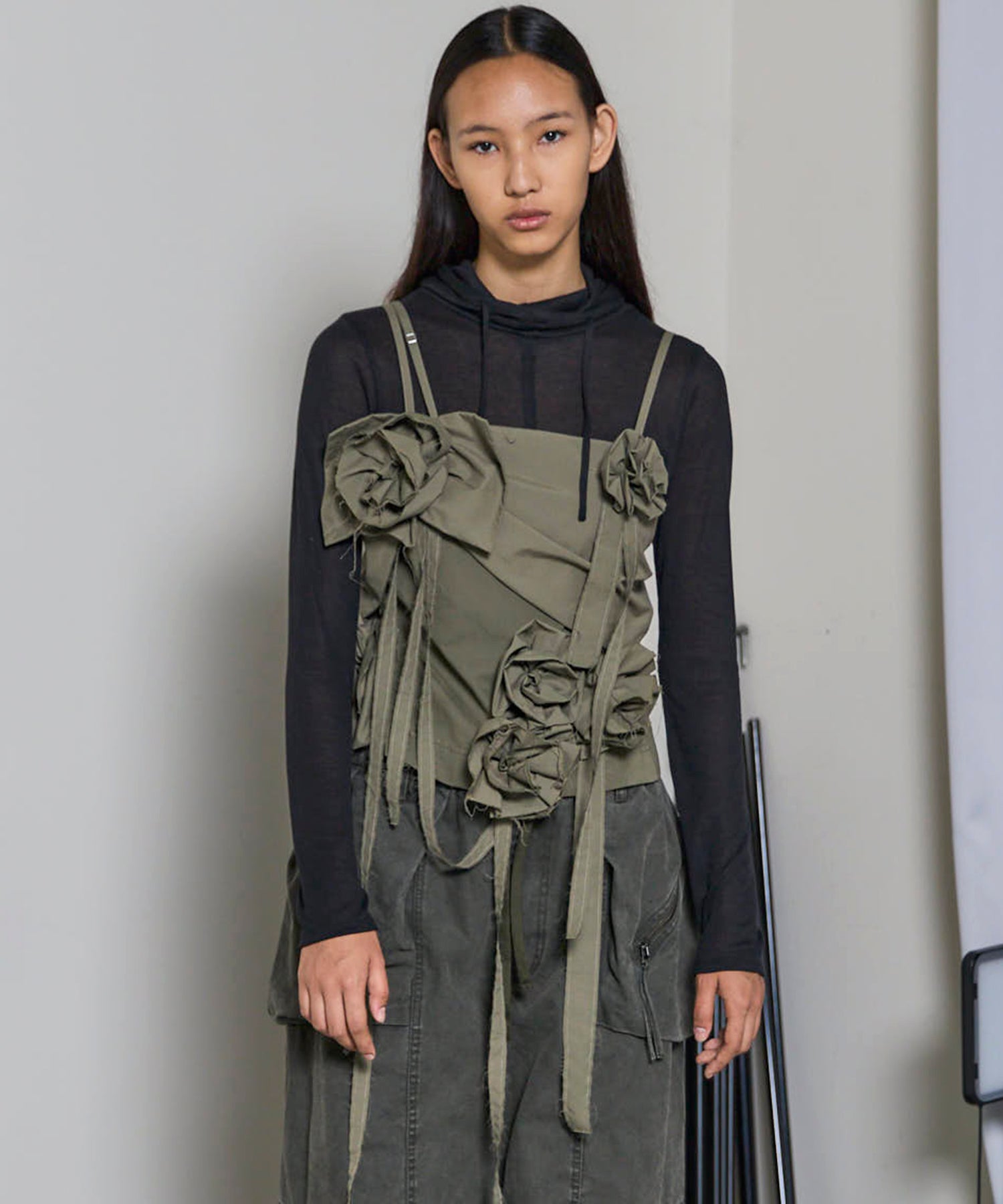 Motif Ribbon Bustier