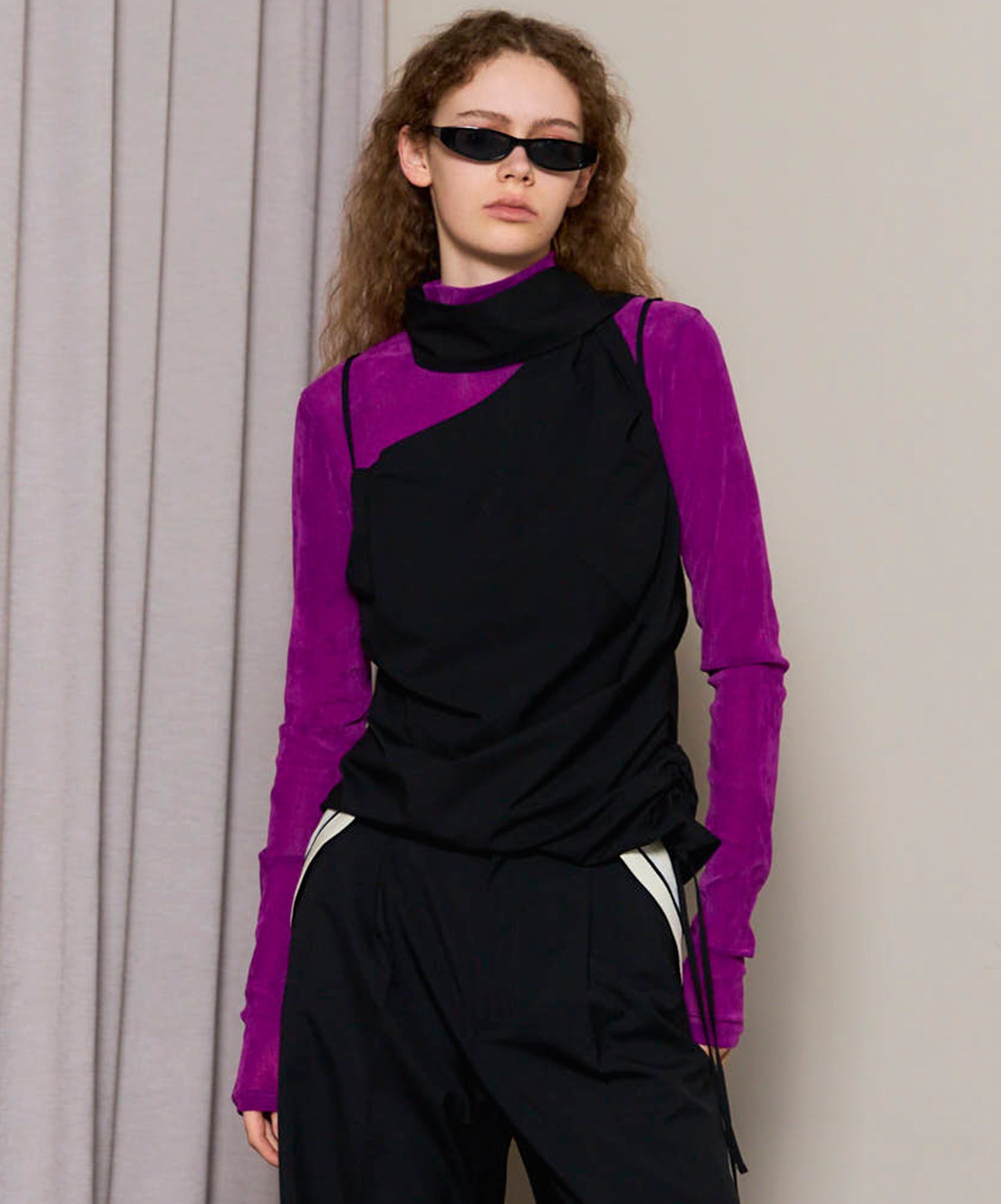 トップス SLY ASYMMETRY MANISH BUSTIER SLY | ASYMMETRY MANISH