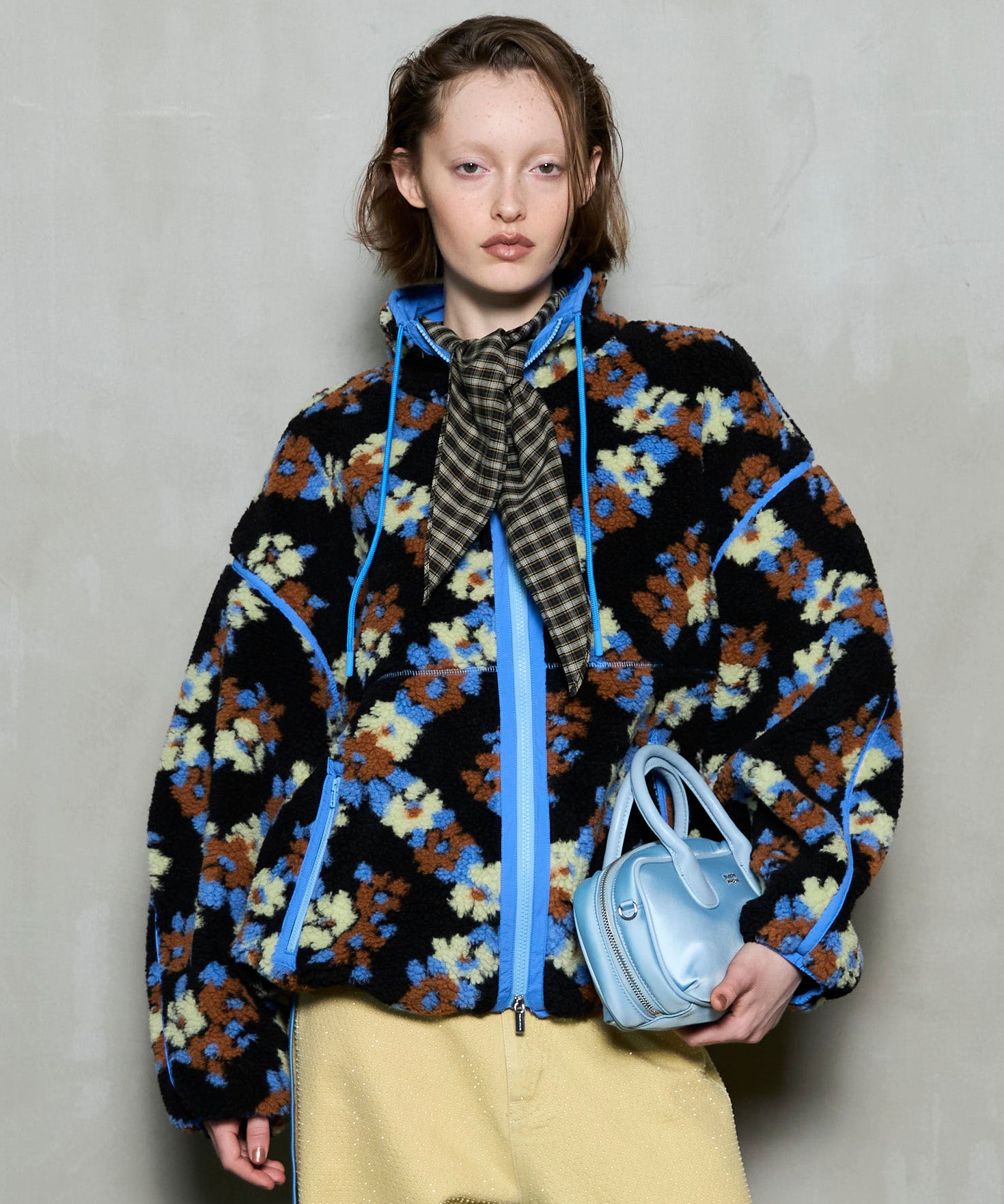 ✨極美品・完売品✨MOUNTEN.flower boa blouson 140 25WINTER PRE-ORDER】Boa Blouson