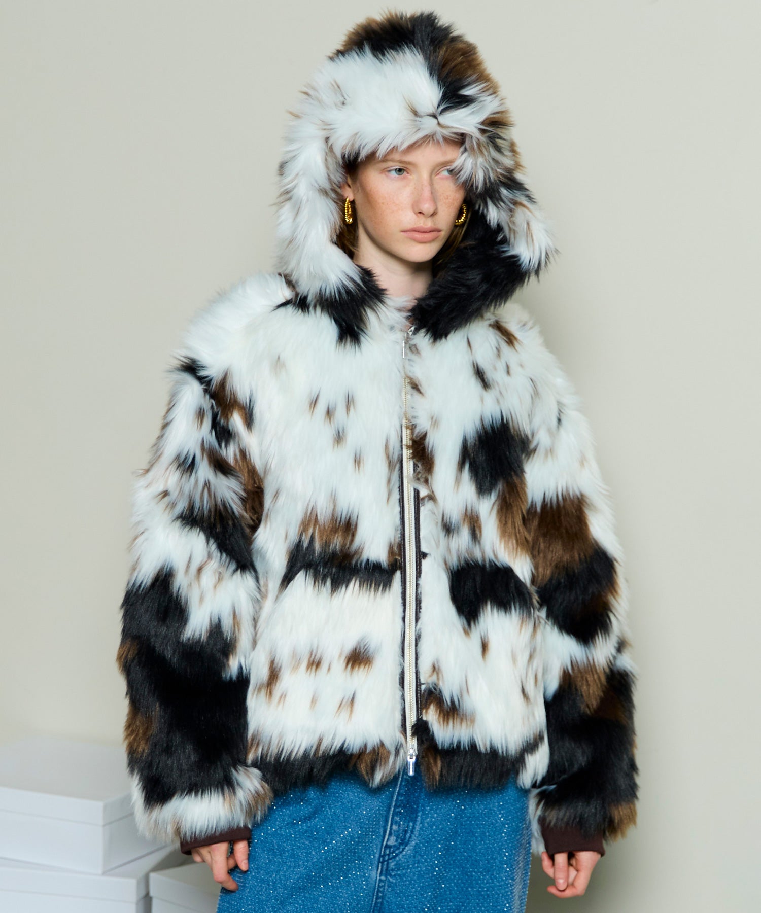 25WINTER PRE-ORDER】Fur Hoodie