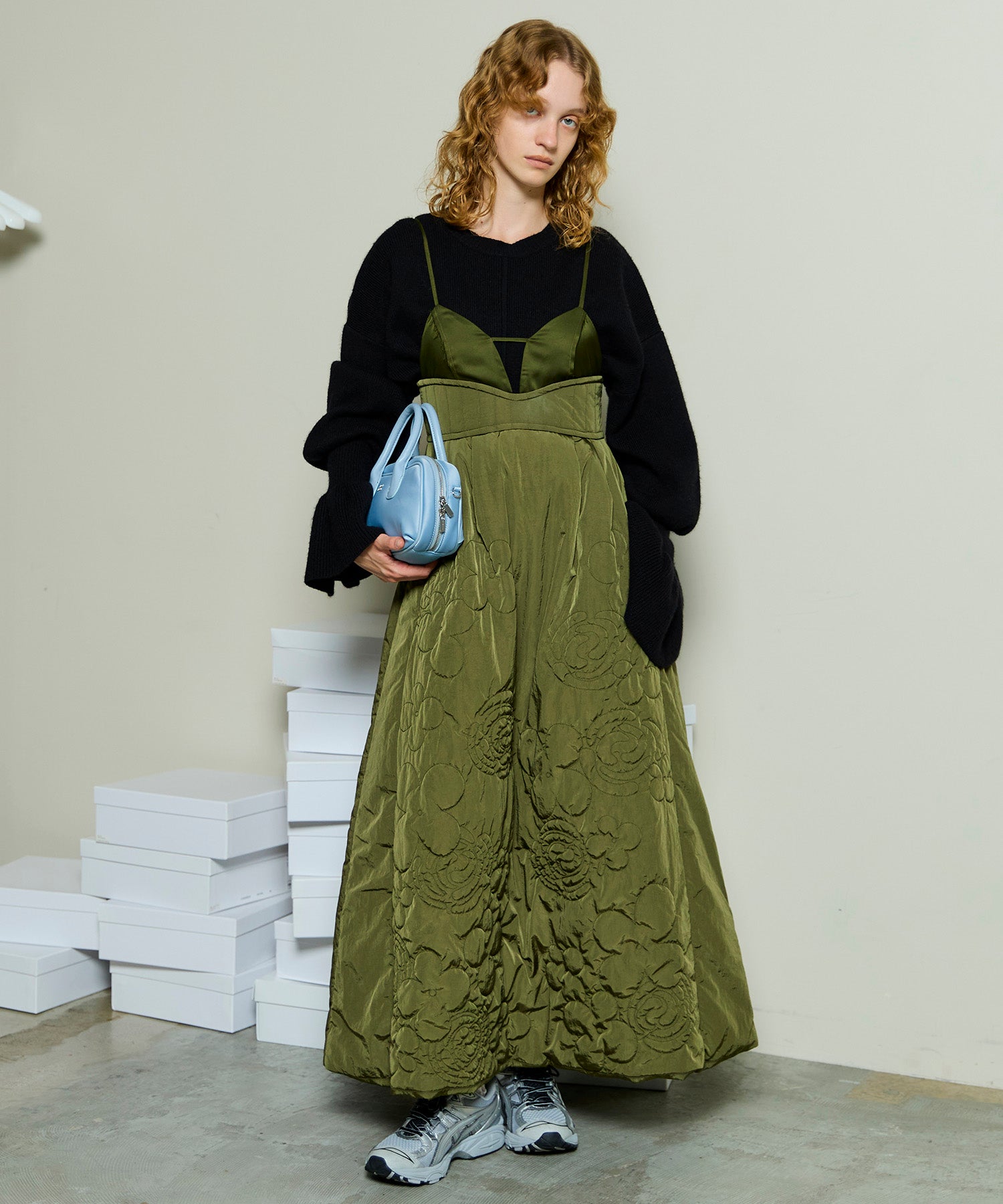 K&Ｍさま 25WINTER PRE-ORDER】2Way Padded Quilted Dress