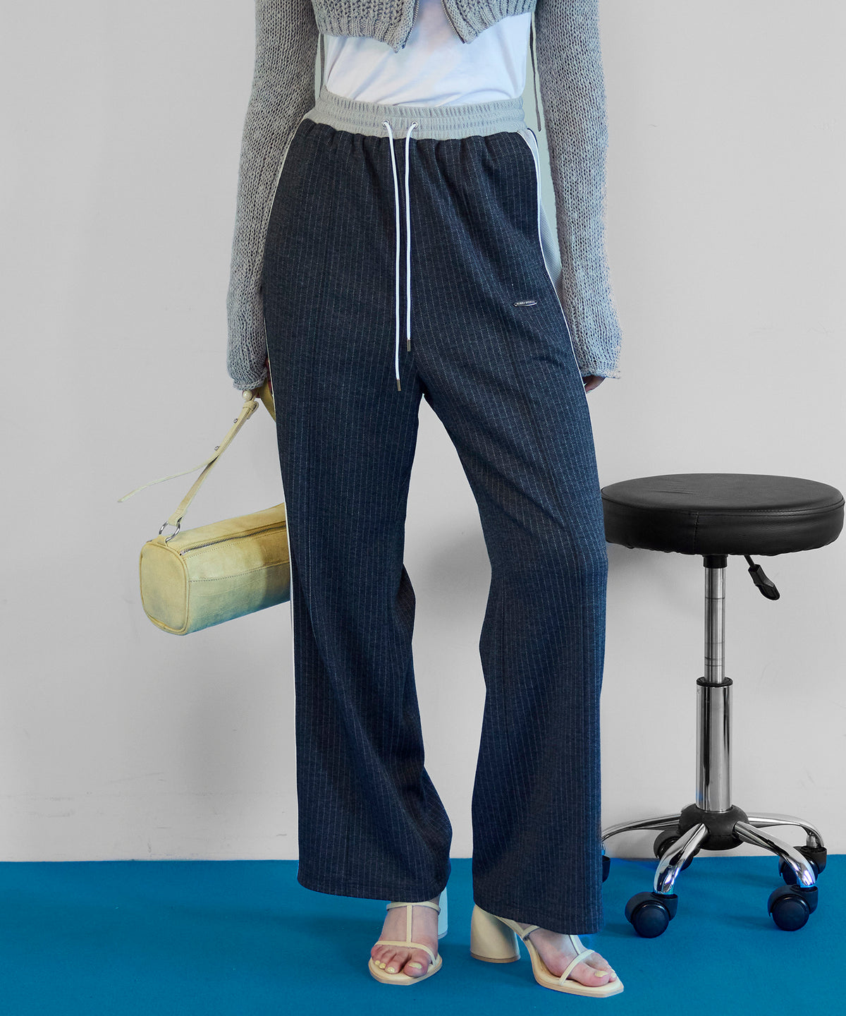 Jacquard Jersey Pants