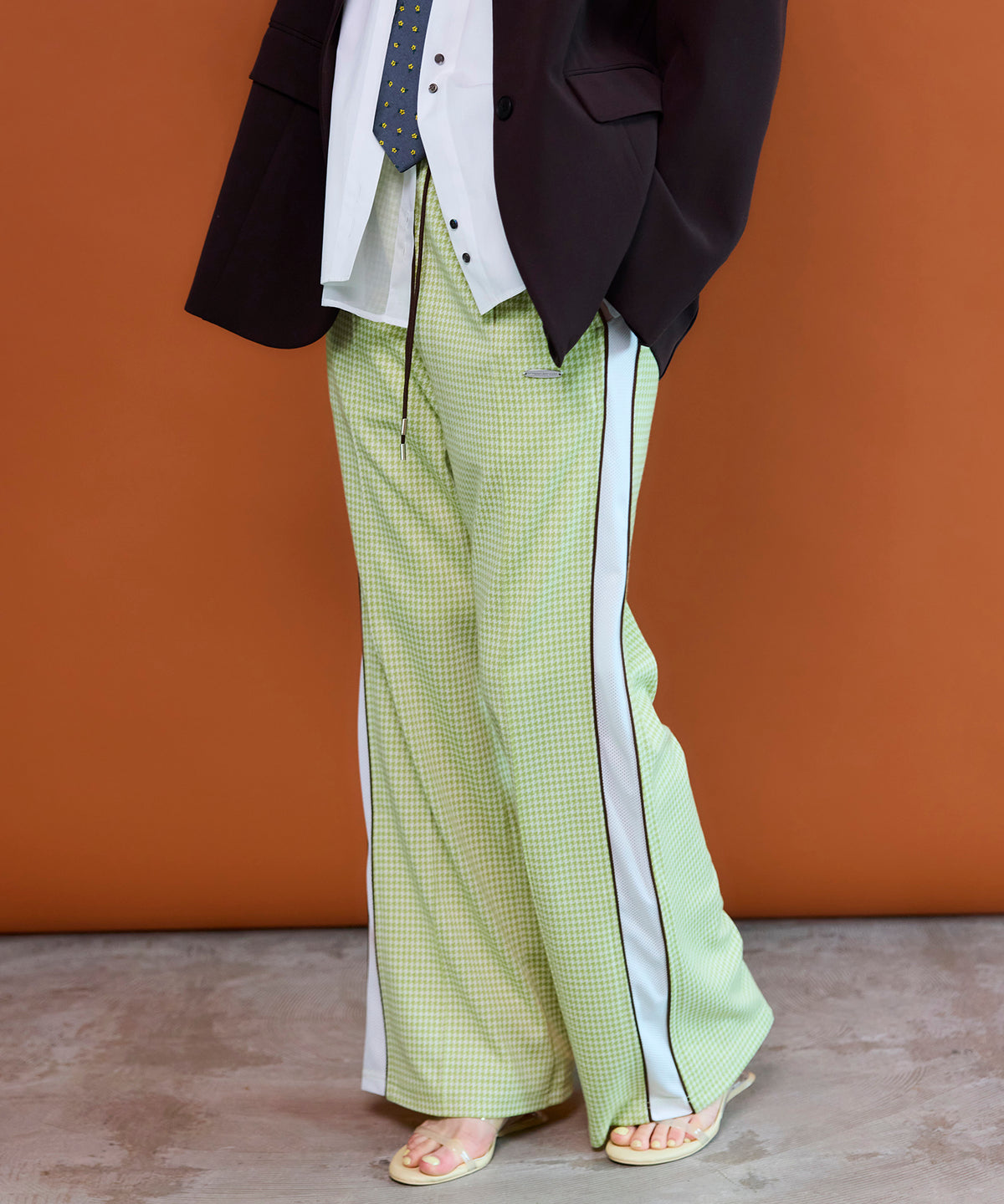 Jacquard Jersey Pants