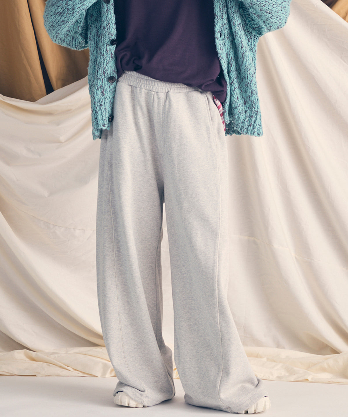 【25aw PRE-ORDER】Cashmere Cotton Wide Sweatpants