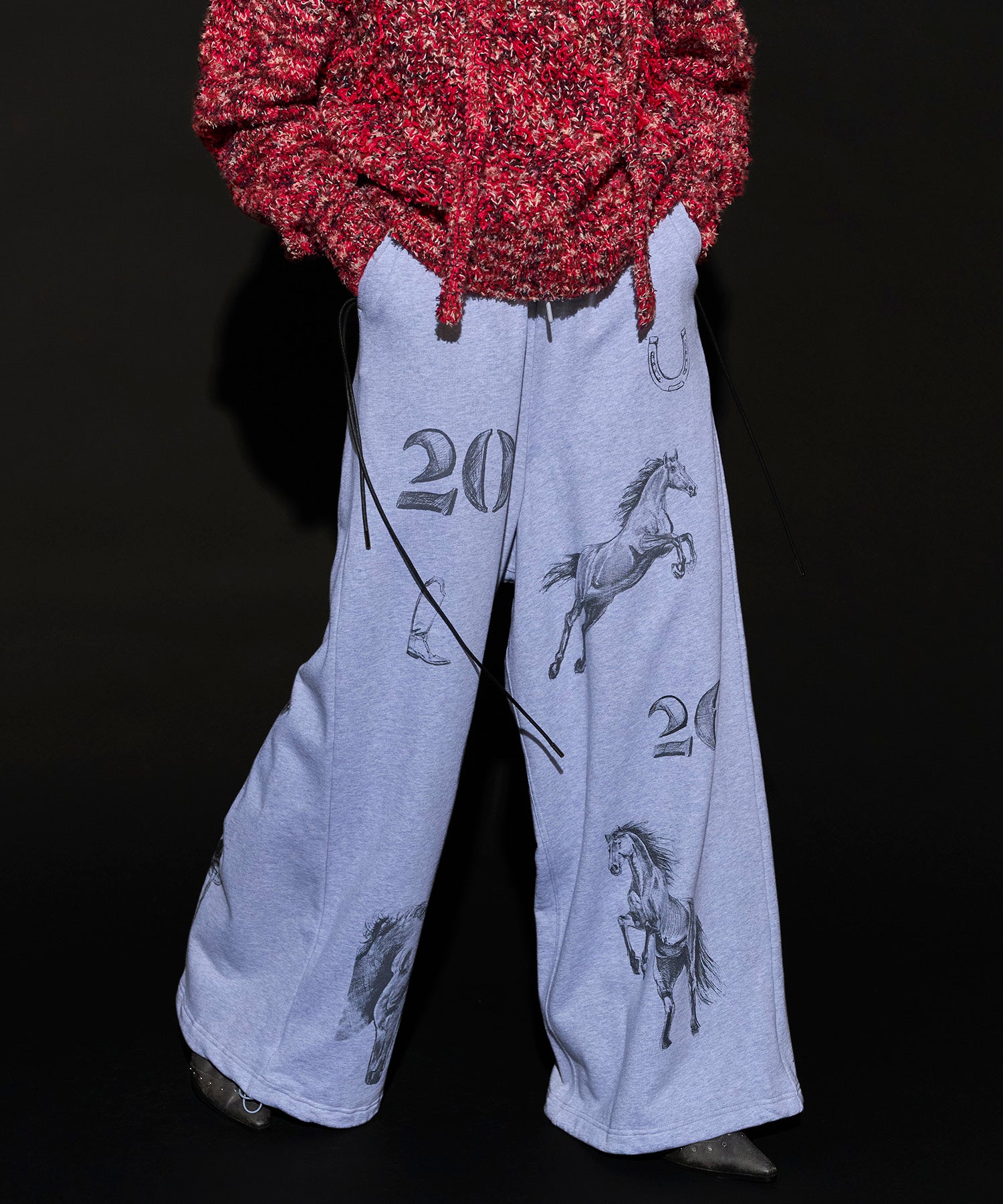 2026Horse Collection】Drawing Horse Sweatpants