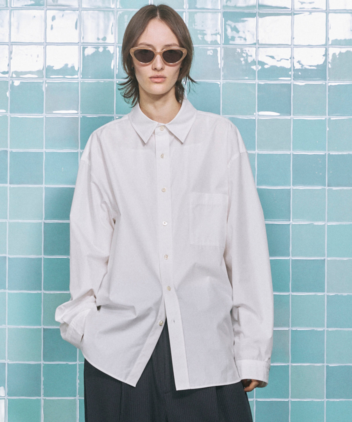 120/2 Suvin Cotton Typewriter Prime-Over Shirt