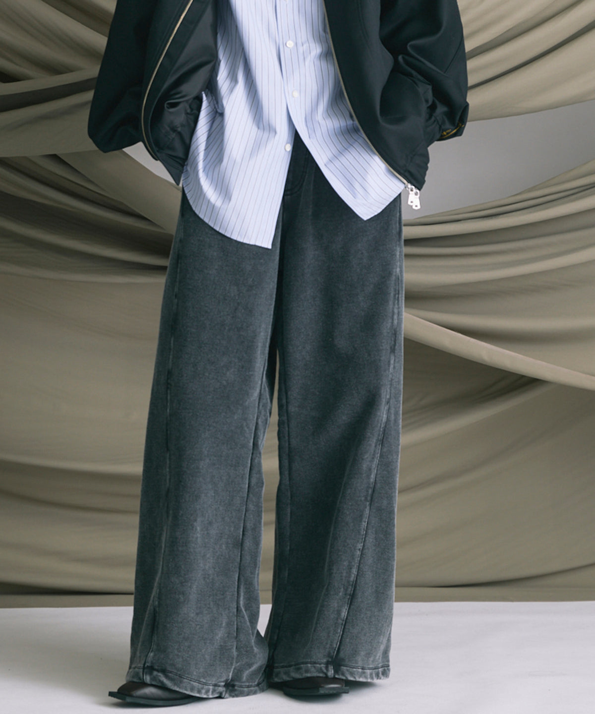 【25aw PRE-ORDER】Cashmere Cotton Wide Sweatpants
