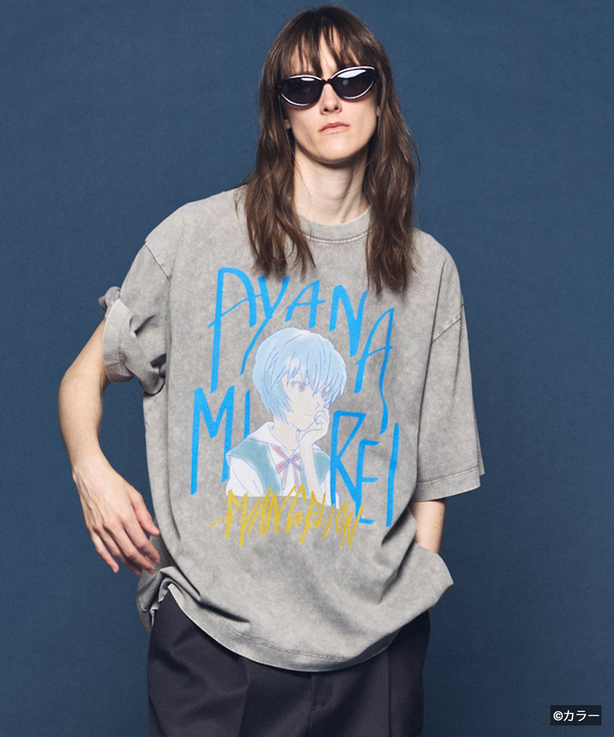 【EVANGELION for MAISON SPECIAL】Prime-Over Crew Neck Graphic T-Shirt