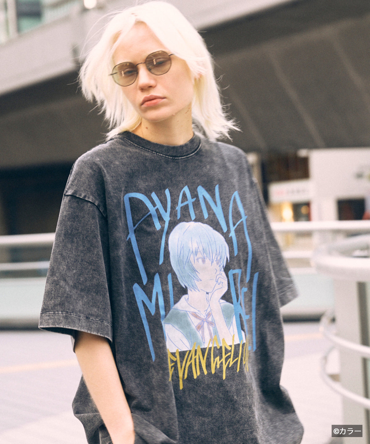 【EVANGELION for MAISON SPECIAL】Prime-Over Crew Neck Graphic T-Shirt