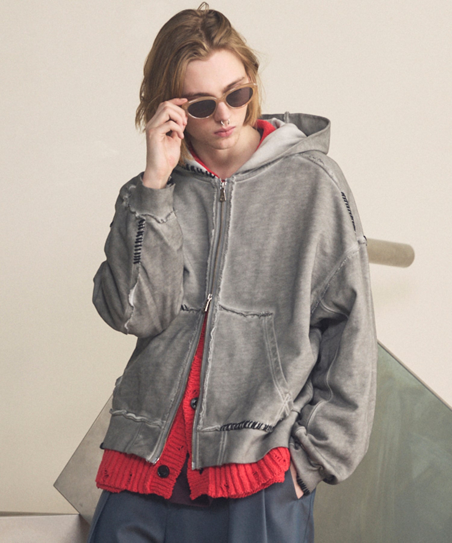 極美品 クレージュ ブルゾン ロゴ アイボリー 40 2026年最新】Courreges カラー：ホワイト系 レディース ジャンパー