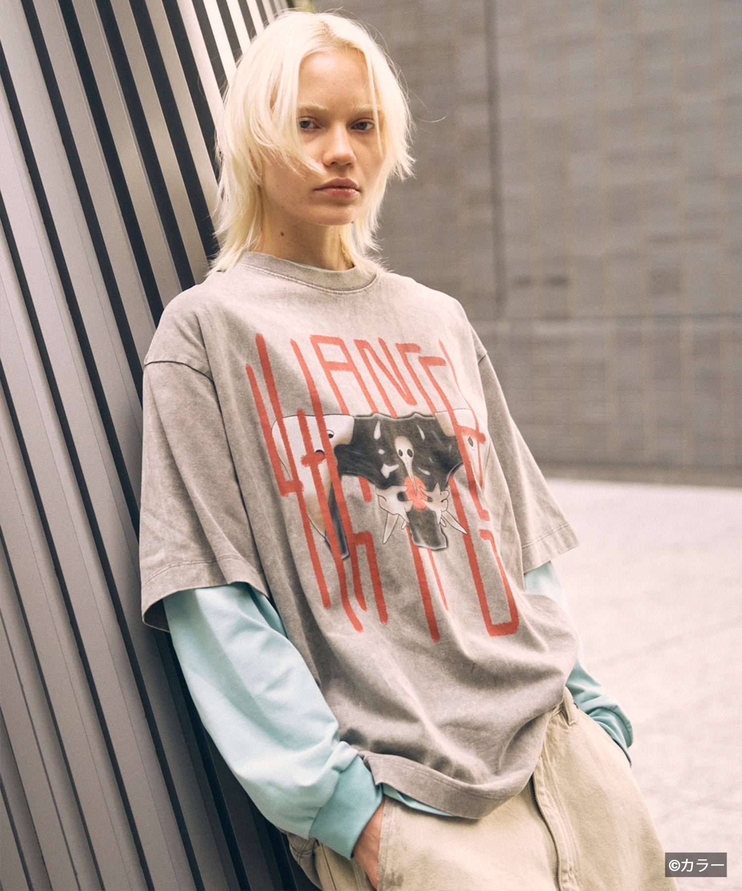 【Amane】MAISON SPECIAL EVANGELION for MAISON SPECIAL】Prime-Over Crew Neck Graphic T-Shirt