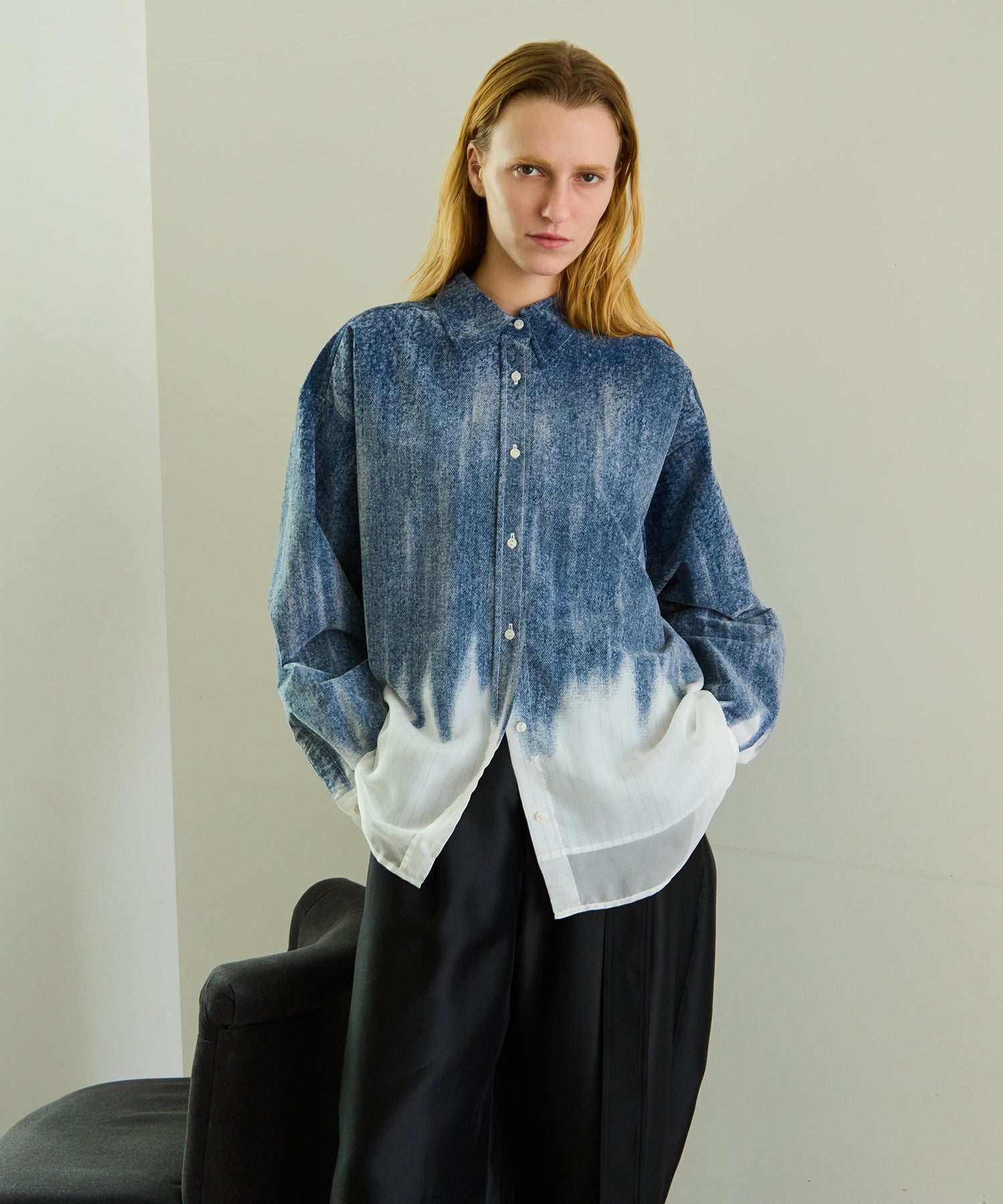 Flocky Denim Shirt