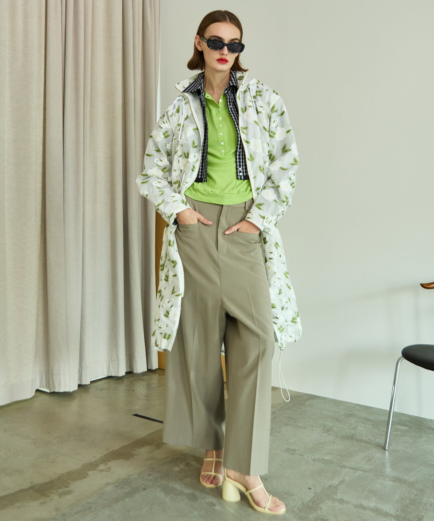 Flower Shear Mods Coat