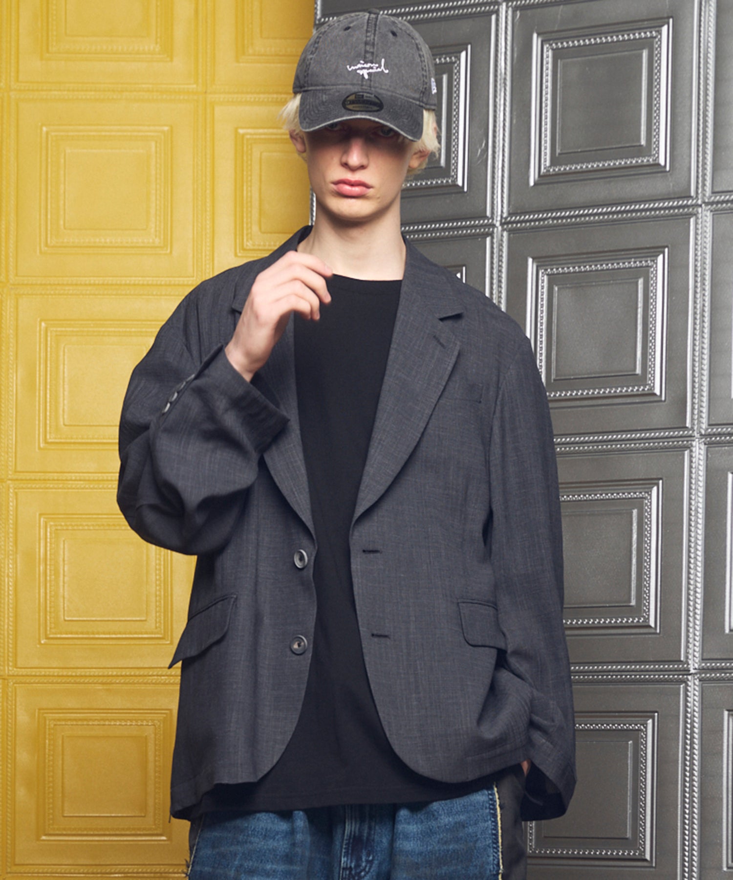 ジャケット・アウター Triacetate Prime-Over Tailored Jacket Triacetate Prime-Over 2B Tailored Jacket