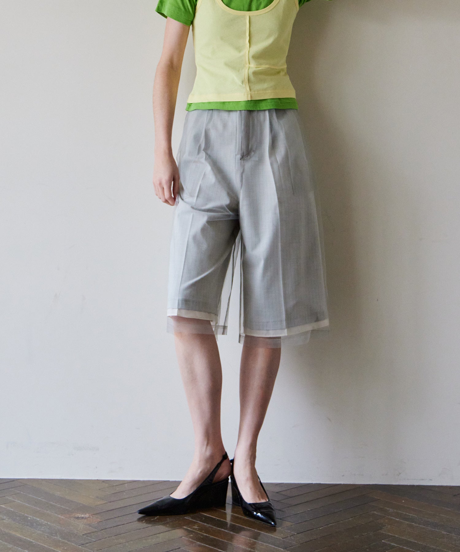 SALE Tulle Layered Midi Pants sale-tulle-layered-midi-pants