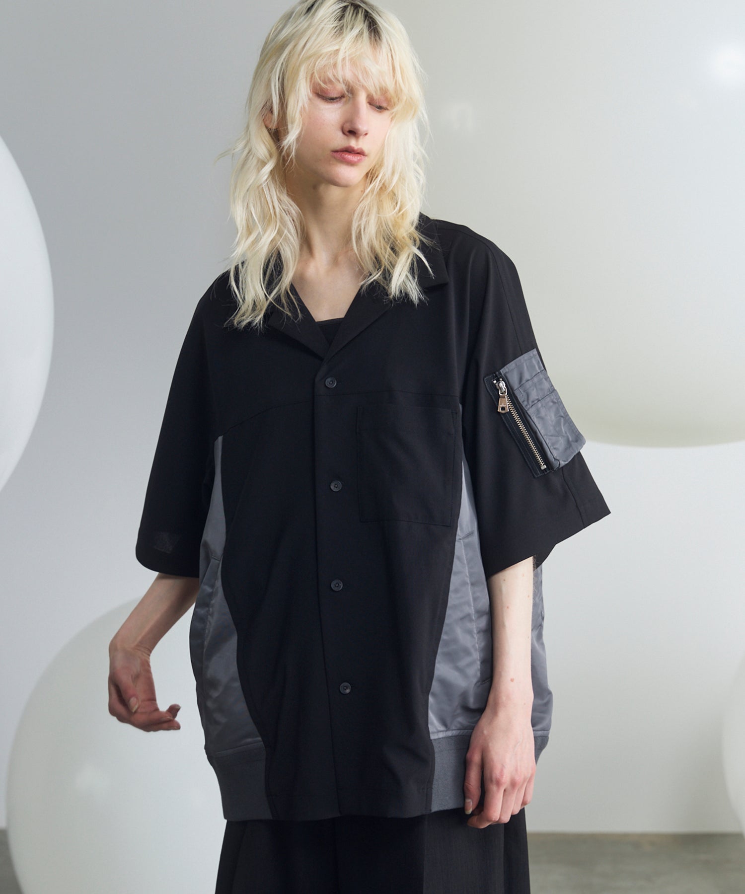26SS PRE-ORDER】MA-1 Docking Prime-Over Short Sleeve Shirt