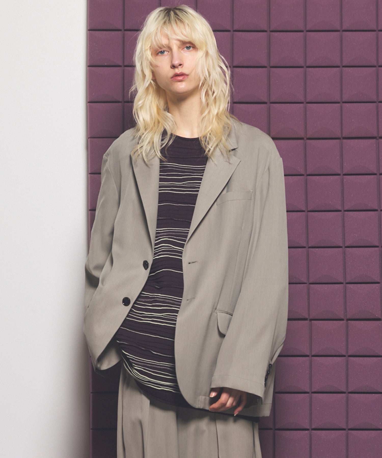 TW Worsted Relax-Over 2B Tailored Jacket