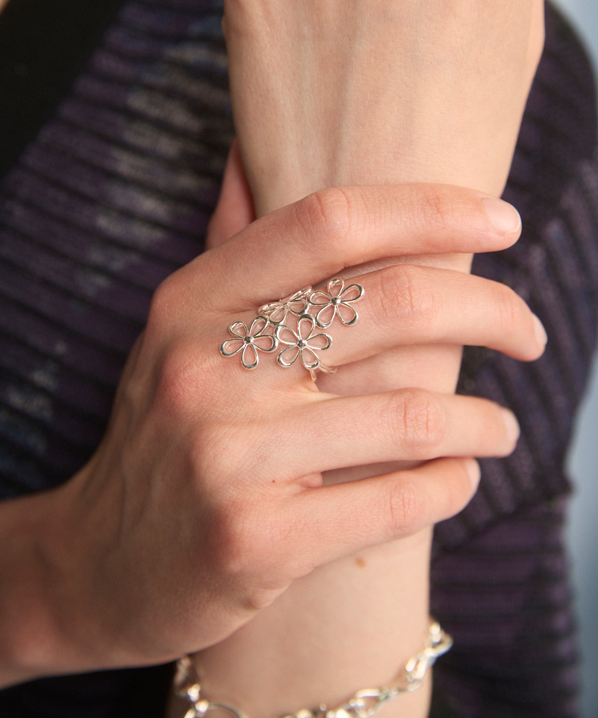 【26SS PRE-ORDER】Multi-flower Motif Ring