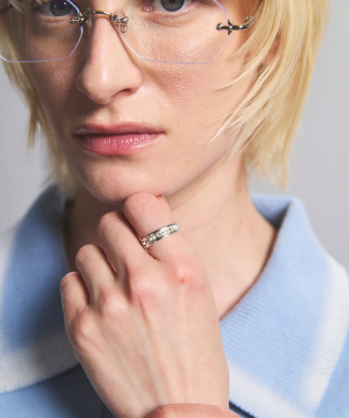 【26SS PRE-ORDER】V-shape Triple Ring