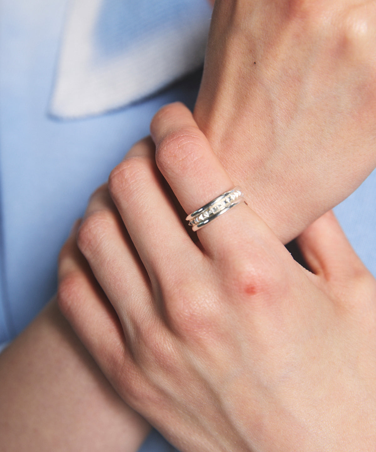 【26SS PRE-ORDER】V-shape Triple Ring