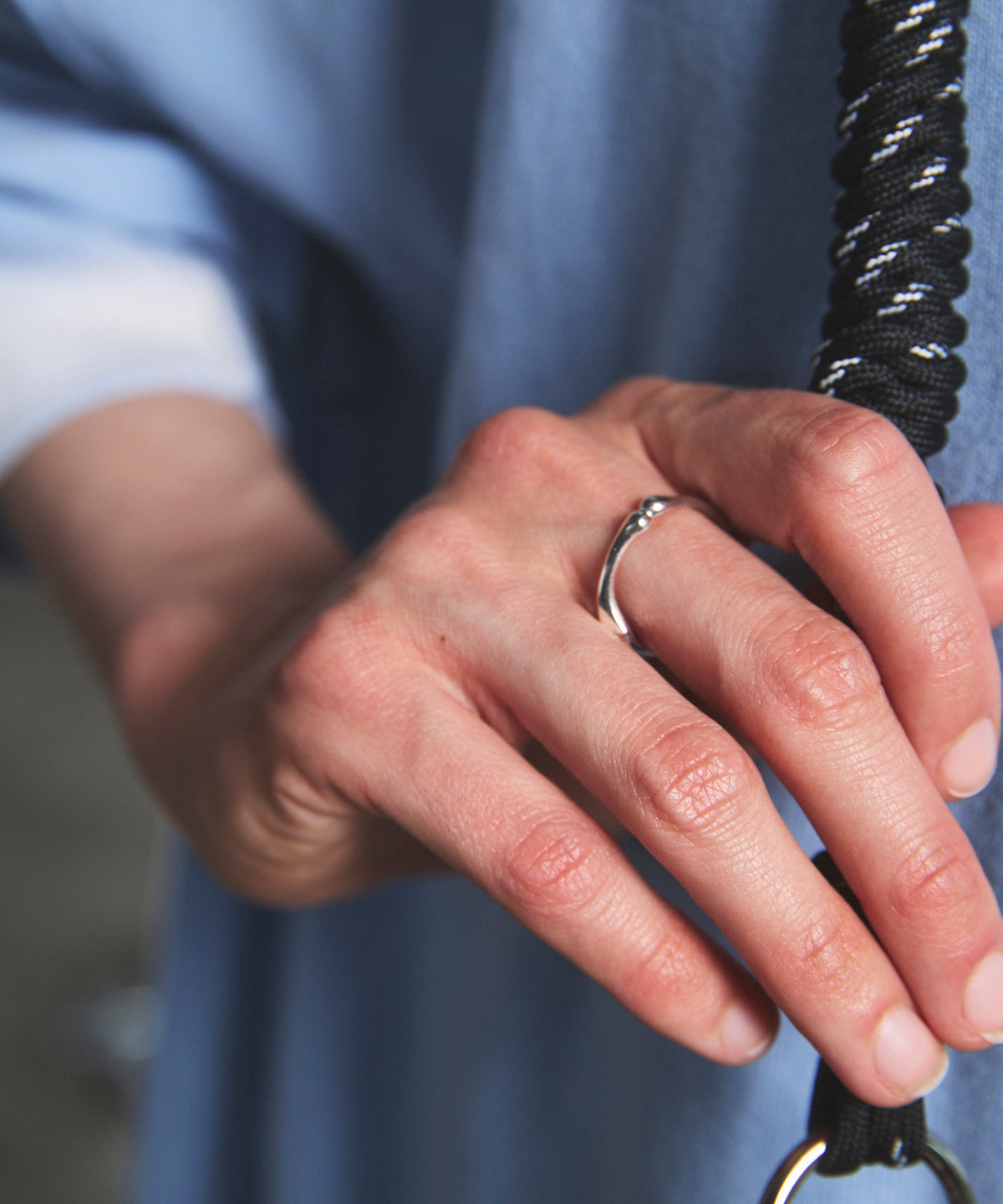 【26SS PRE-ORDER】F-hole Motif Two-Link Ring