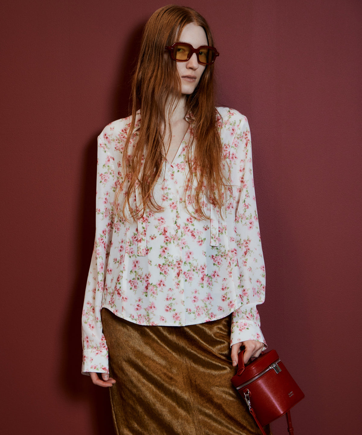 Flower Print Shirt