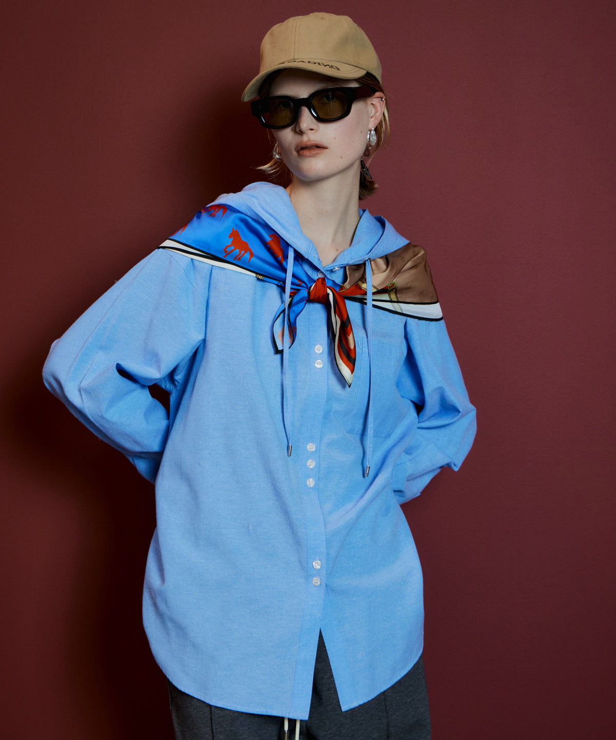 【PRE-ORDER】Loose Hoodie Shirt