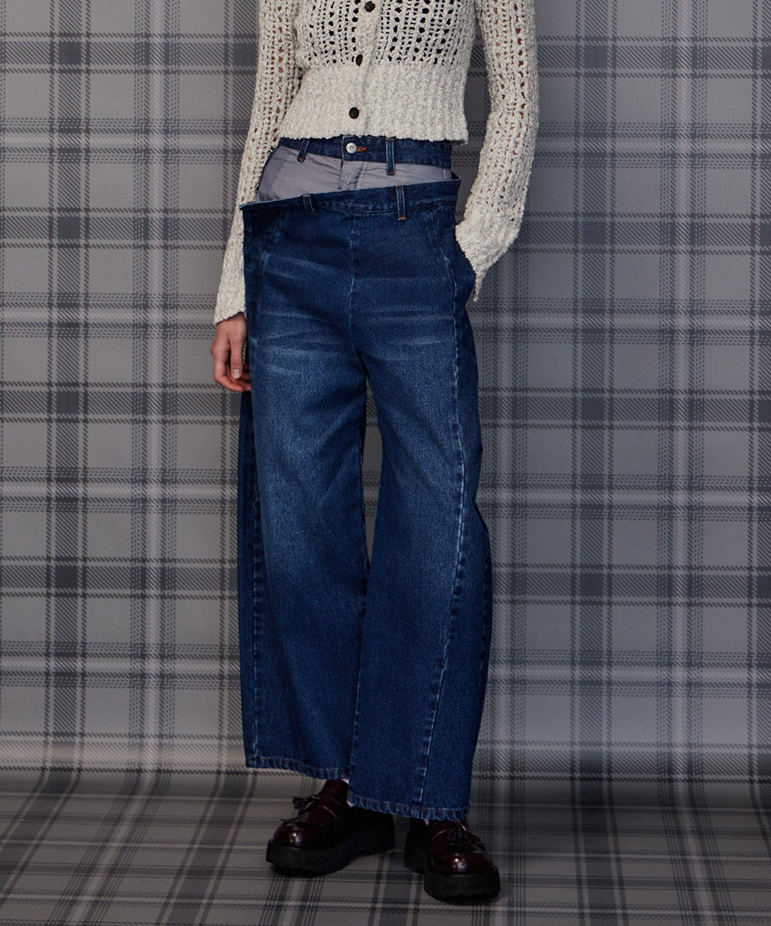 2WAY Turn-Back Denim