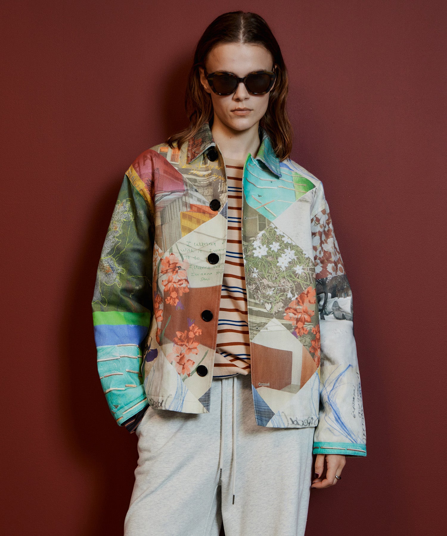 collageのジャケット 26AUTUMN PRE-ORDER】Collage Drawing Jacket