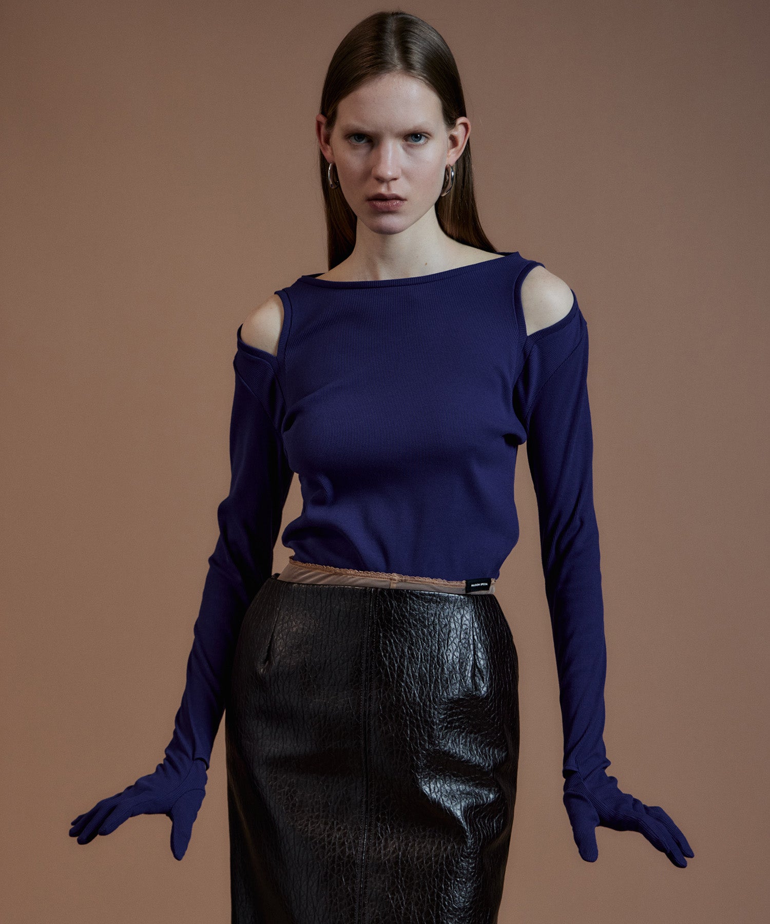Glove Rib Jersey Top