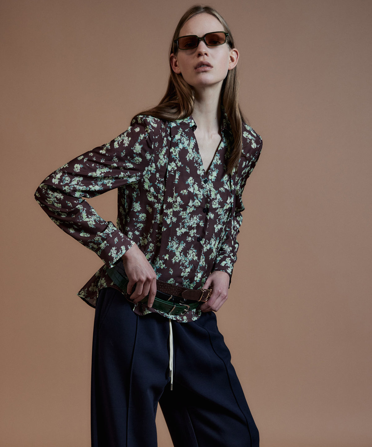 Flower Print Shirt