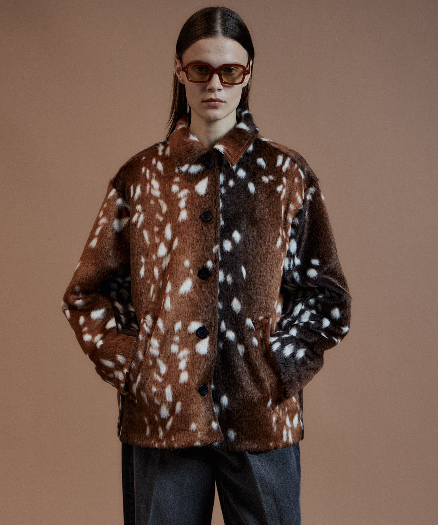 MAISON SPECIAL ファーコート 26AUTUMN PRE-ORDER】Fur Car Coat