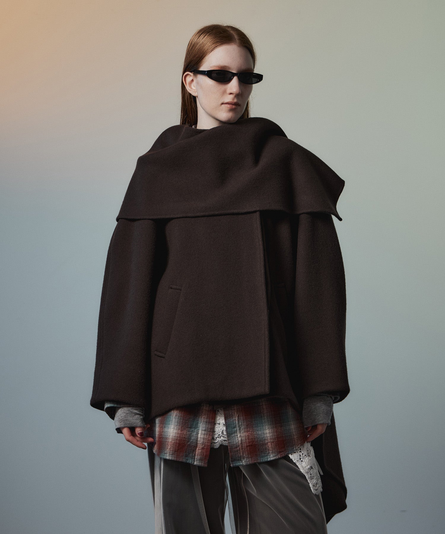 26AUTUMN PRE-ORDER】2WAY Scarf Middle Coat