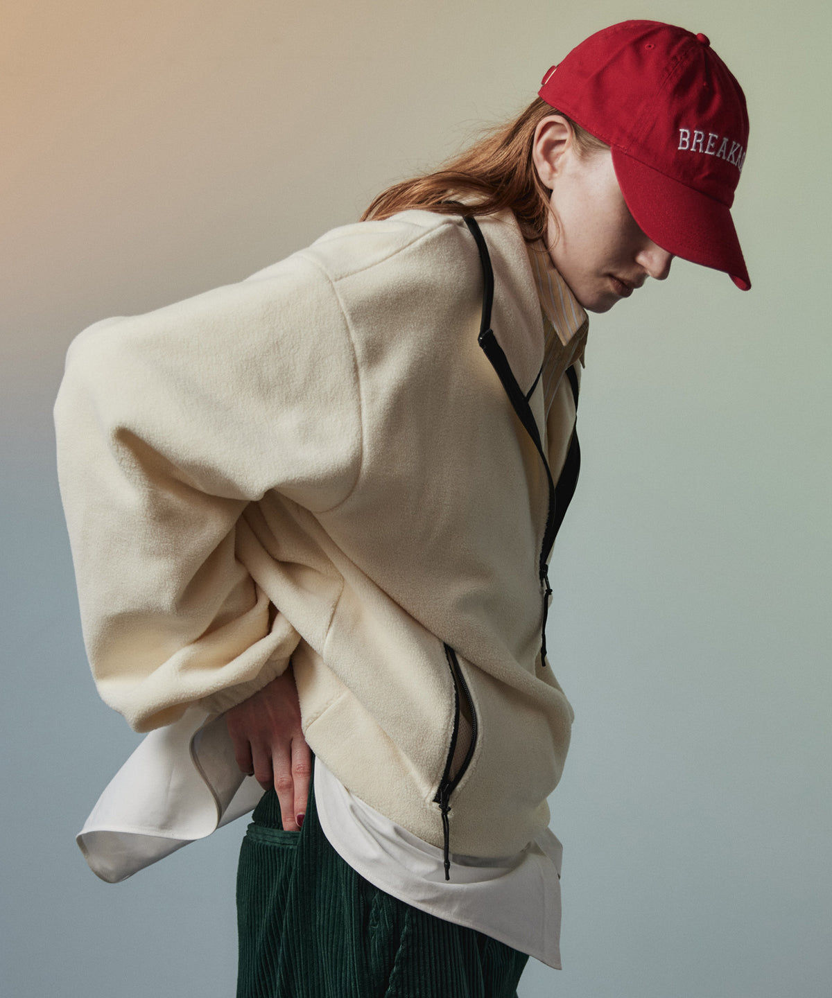 Half-Zip Fleece Top