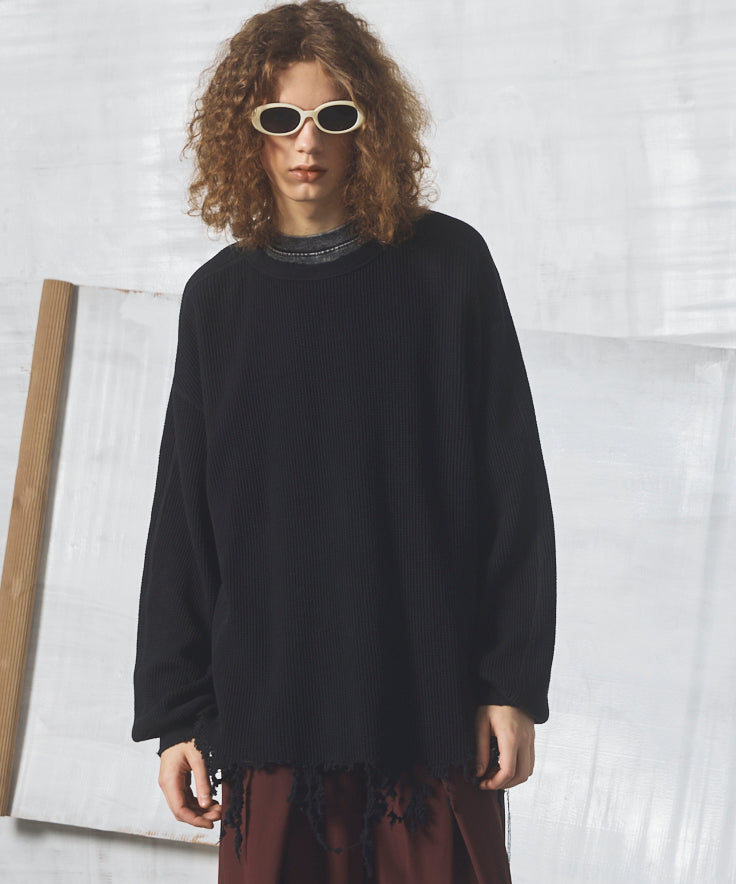 Airy Striped Gabardine Prime-Over Short-sleeved Shirt