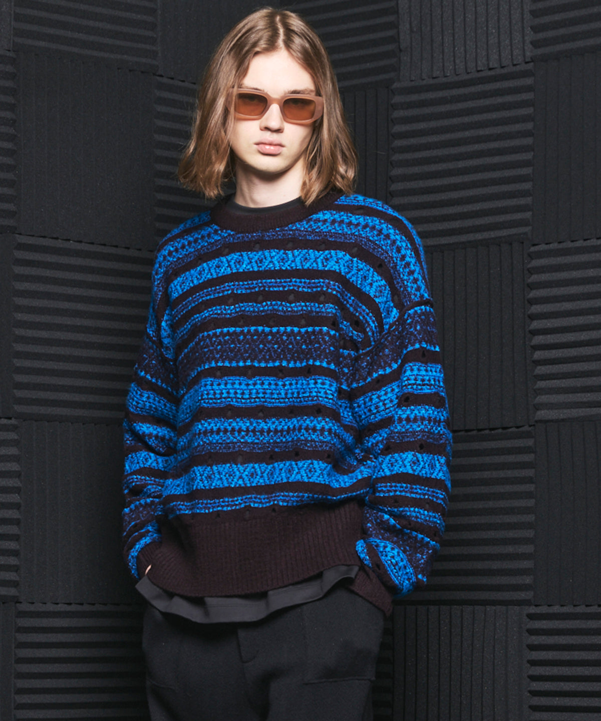 【26SS PRE-ORDER】Airy Striped Gabardine Prime-Over Short-sleeved Shirt
