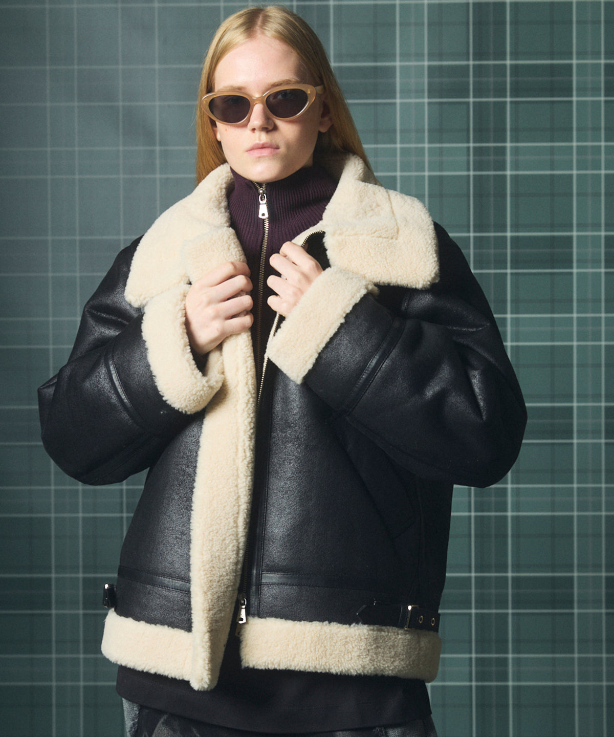 B-3 Fake Mouton Jacket